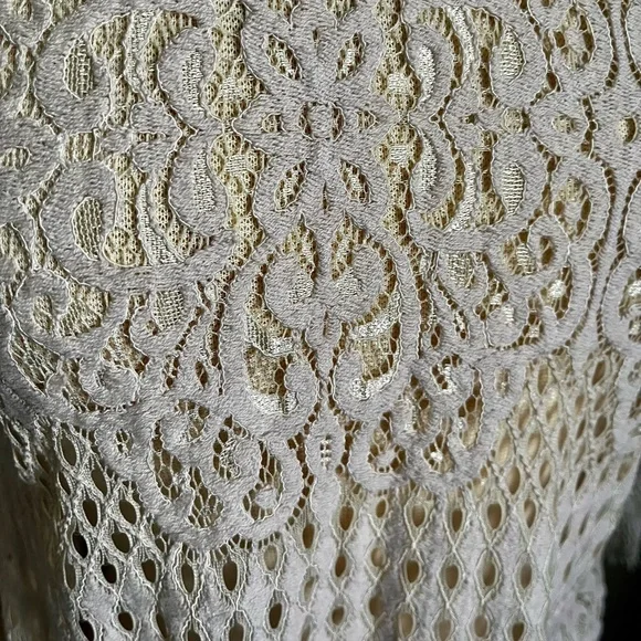 Zara lace l/s blouse - Picture 4 of 7